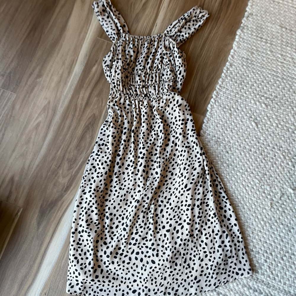Cheetah Print Flowy Dress
